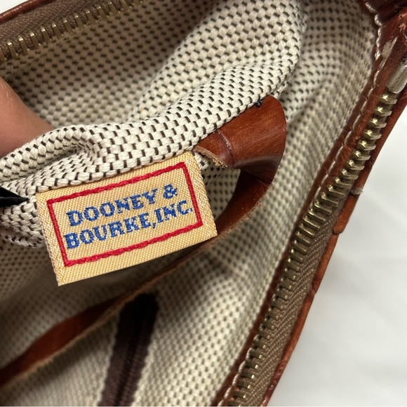 Rooney & Bourke shoulder bag brown crocodile - Picture 4 of 6